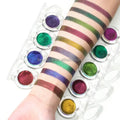Waterproof Eyeshadow Custom Logo Vegan High Multichrome Pigment Chameleon Private Label Eyeshadow Palette
