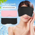 Reusable Gel Eye Mask for Hot & Cold Compress-Lightproof Ice Pack for Puffy Eyes & Dark Circles Relief