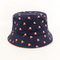 Custom Sublimation Printing Logo Wide Brim Cotton Twill Fisherman Cap Bucket Hat