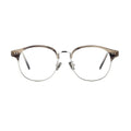 Retro Round Anti-Blue Ray Optical Eyeglasses Frame Fashionable Acetate Computer Eyewear for Women Men Diamond Face Shape Match