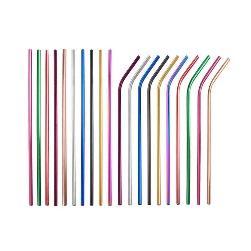 Stainless Steel Reusable Eco-Friendly Bar Accessories Drinking Straw