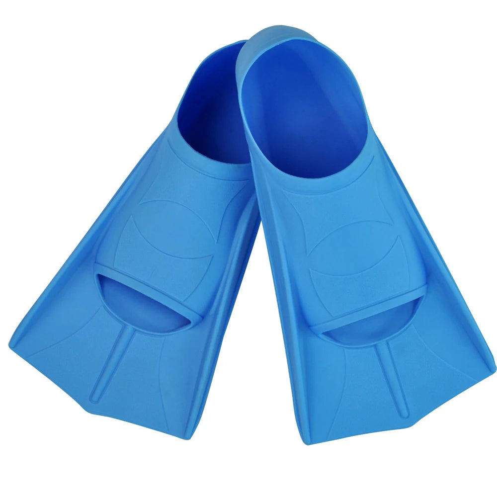 Logo Printing Swimming Duck Feet Fins Best Adult and Kids TPR Full Foot Pocket Swim Fins Diving Equipment