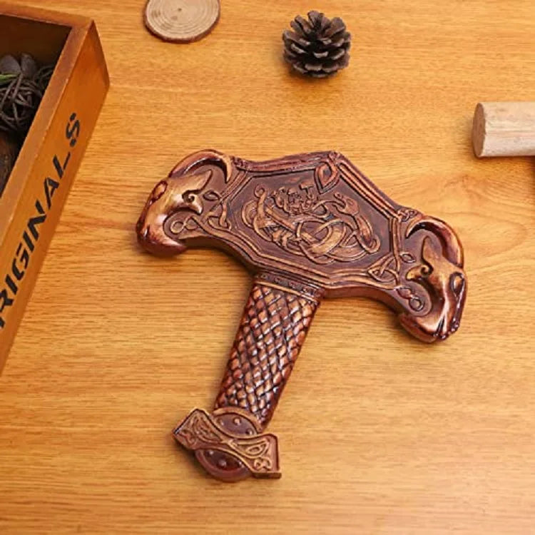 Miniature Thor's Hammer of Viking Decoration WJB03 Norse Viking Resin Iceland Tourism Gift Viking Product