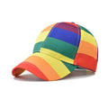 Colorful Graffiti Original Baseball Caps Outdoor Bright rainbow Outdoor Striped Sports Caps Baseball Sun Hat