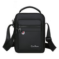 Fashionable Men's Shoulder Bag Vertical Oxford Cloth Zipper Opening Adjustable Shoulder Strap Men's Handbag Messenger Bag