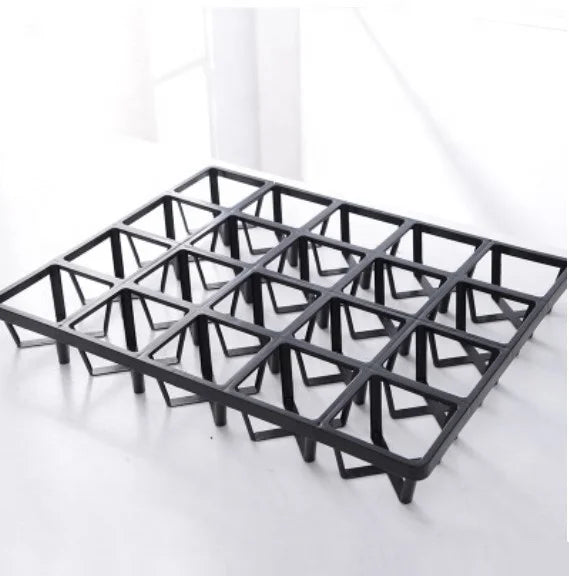 20 Holes Plastic Nursery Pot Rack for Square 10cm Pot