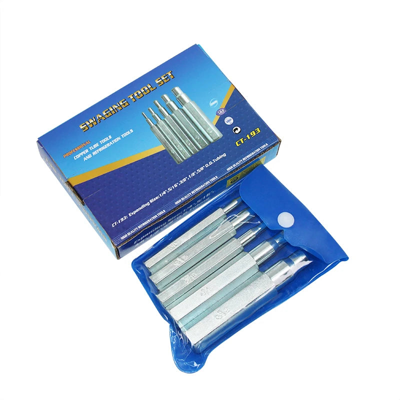 HVAC Refrigeration Air Conditioner Joining CT-193 1/4-5/8"  Copper Tube Unit Hand Tools Leak Detector Swaging Punch