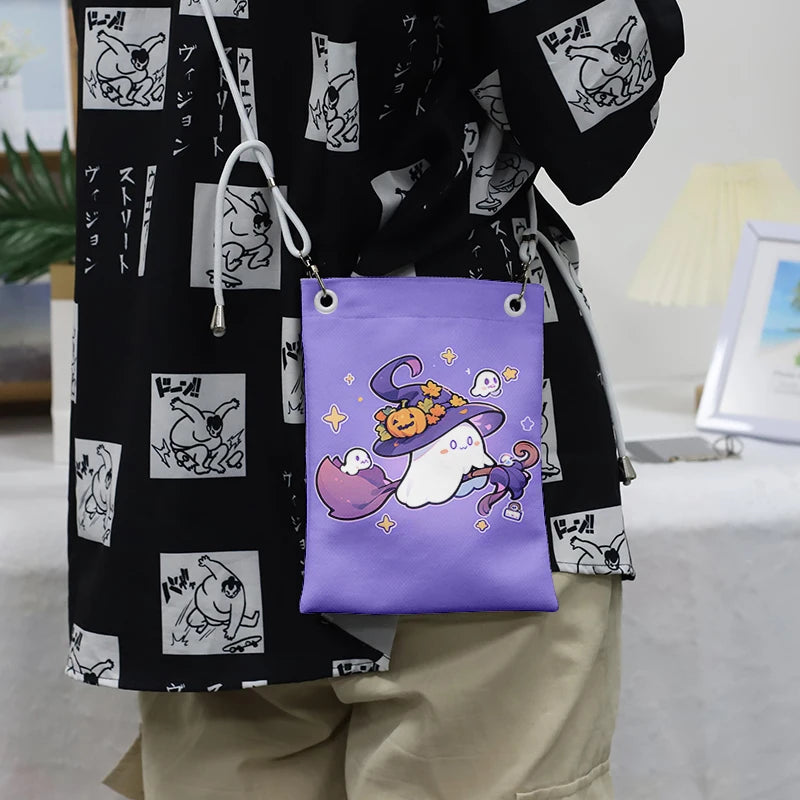 Cartoon Custom Lightweight Mini Shoulder Women's Phone Bag Girls Phone Safety Bag