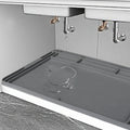Under Sink Mats for Kitchen Waterproof Cut to Fit Under Sink Drip Under Shelf Liner Organizer Tray Kitchen Bathroom Cabinet Mat
