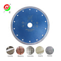 Europe's Highest Quality 7 Inch 180mm Ultra-thin Diamond Turbine Saw Blade for Granite Ceramic Fast Cutting