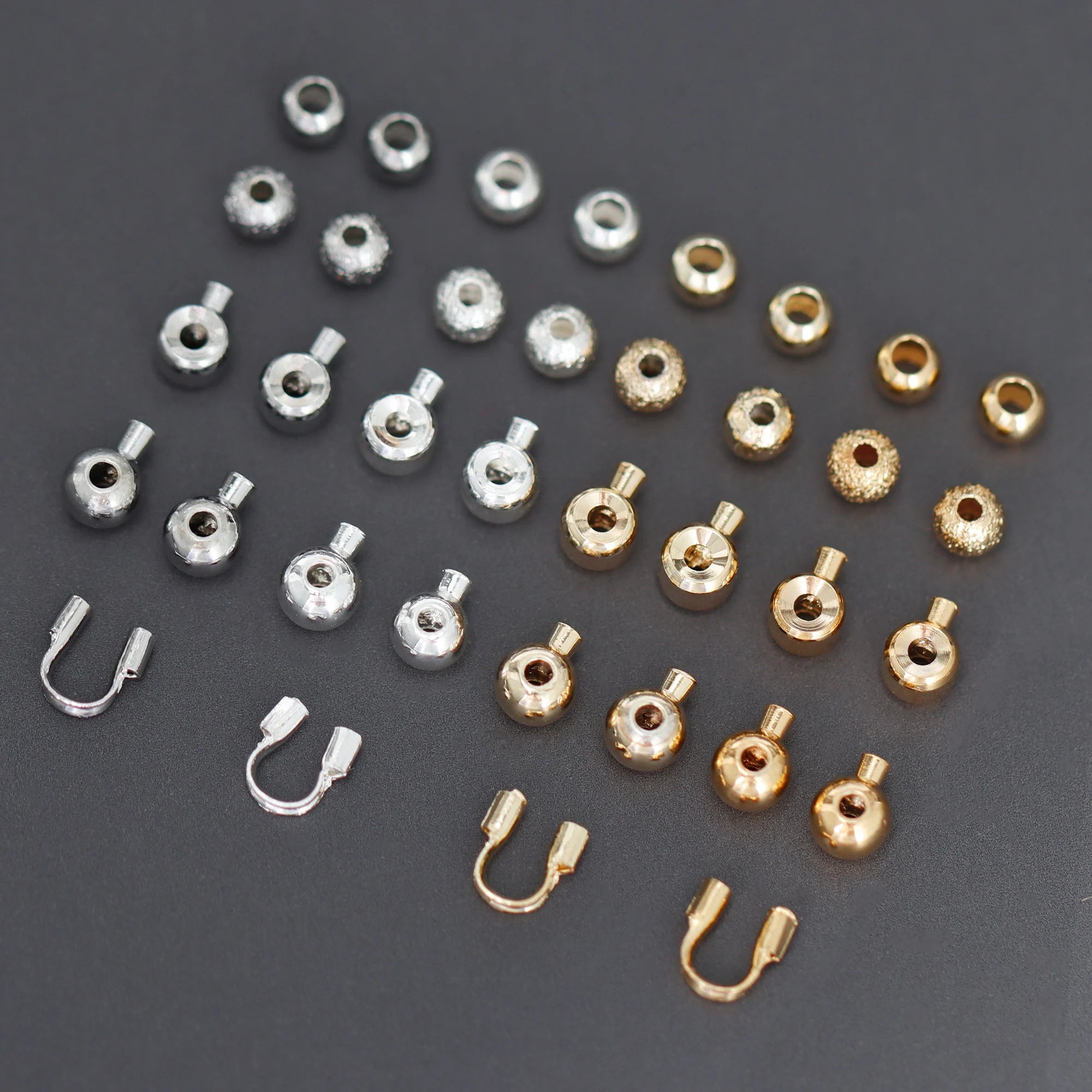 M1077   Wholesale Jewelry Accessoriespass REACHnickel Free18k Gold Rhodium Platedcopperconnectorsmaking Findingsone Pack