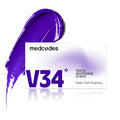 Custom Wholesale Teeth Strip Tiras Blanqueadoras De Dientes Purple Teeth Whitening Strips