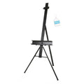 SINOART Artist Aluminum Studio Easel 155.5CM Single-Mast Easel in Stock Black Lightweight and Stable Studio Easel