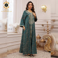 Zaynab Jalabiya Women Islamic Clothing Dresses Kaftan Muslim Dubai Abaya Arab Embroidery Abaya Women Muslim Dress