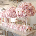 Best Selling New Artificial Silk Flowers for Home & Wedding Wall Decor Ball Centerpiece with Red Flower Ball
