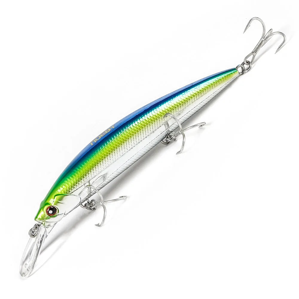 NOEBY Sinking Minnow Fishing Lures 110mm 36g Wobbler Jerkbait Artificial Hard Baits for Sea Bass Fishing