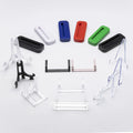 Customizable Plexiglass Mobile Phone Stand Adjustable Transparent Acrylic Easel Plastic Display Stand