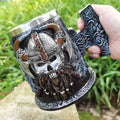 Celtics Collection Thor Steinar Mugs WJA22 Norse General Beer Mug Viking Nordic Stein Vintage Pirate Cup Customizable