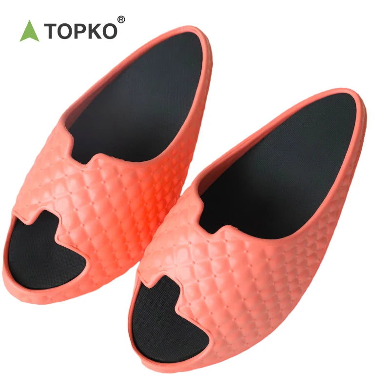 TOPKO Stocked New Arrival Bodybuilding slippers Fitness Weight Loss EVA Slimming Leg slippers