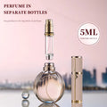 High-Grade PU Luxury Leather Aluminum Travel Perfume Bottle Customized Logo Portable 5ml 8ml Empty Aluminum Perfume Spray Bottle