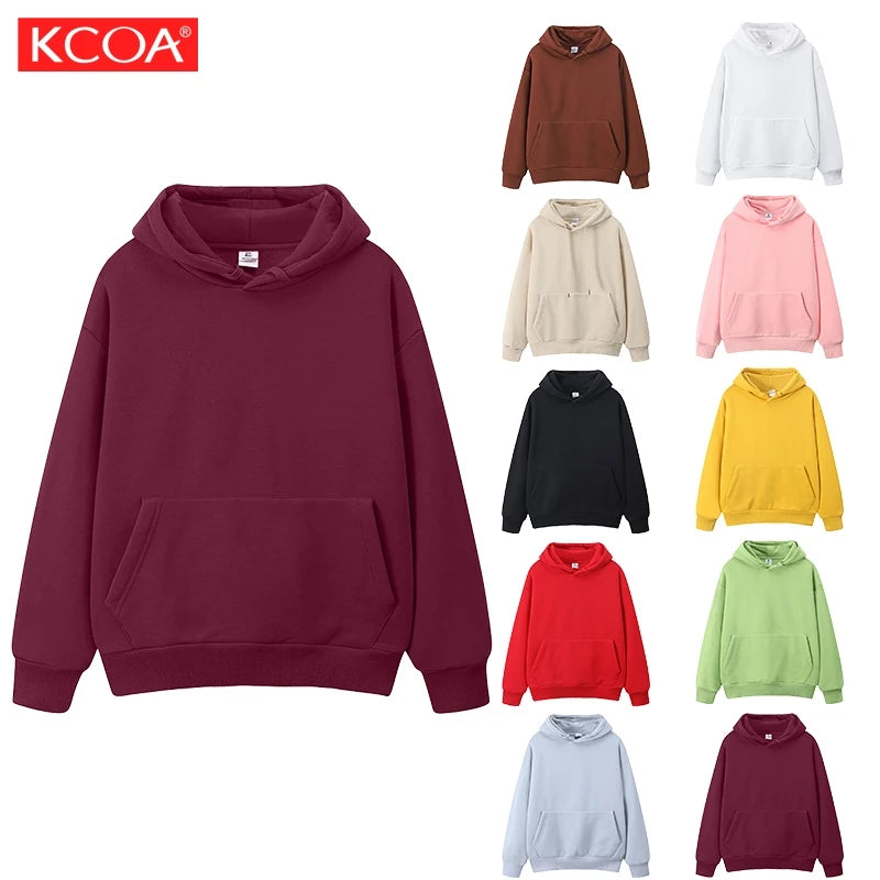 Blank Heavyweight Pullover Hooded Plus Size Men's Custom Polyester Cotton Oversized Hoodies Sweatshirts
