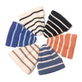 Unisex Custom Beanie Hats High Quality Jacquard Stripe Knitting Hat New Design Winter Beanie for Beach Wear