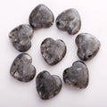 DIY Natural Rose Quartz Puffy Heart Cheap Crystal Quartz pink Gemstone Healing Hearts Shape Folk Crafts