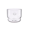 Hot Selling Glass Cups with smiley Face and Heart Pattern Can Be Stacked Breakfast Cups High Borosilicate Glass Milk Cups