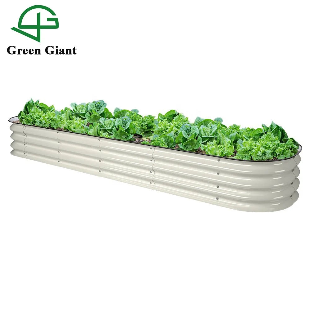 Huizhou Green Giant 11'' Tall  Metal Modular Raised Garden Bed Kit(9 in 1)