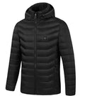 Men's Winter Warm USB Jacket Machine Wash 9 Zone Heated Utility Support Technology Jacket Battery Heated Jacket Men