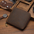 Cow Leather Watch Box Luxury Pouch with Zipper Portable Organizer Bag Travel Watch Bag Protective Cover for 4 Watches