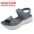 Women's MD Lightweight Casual Sports Sandals New Design Thick-Soled Arch Support Fashionable Platform Shoes for Spring Beach