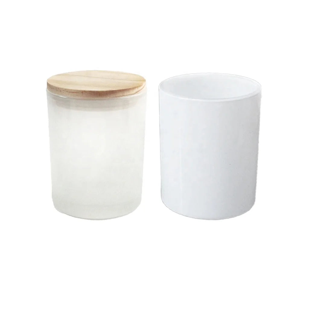 FENGJUN Factory Outlet Spacious Glass Vessel for Candle Making Versatile DIY Projects Practical Christmas Candle Jar