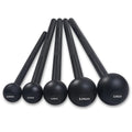 ZJFIT Stainless Steel Gym Equipment Portable Free Weights Strength Training Bar Weightlifting Steel Mace Bell Dumbbells