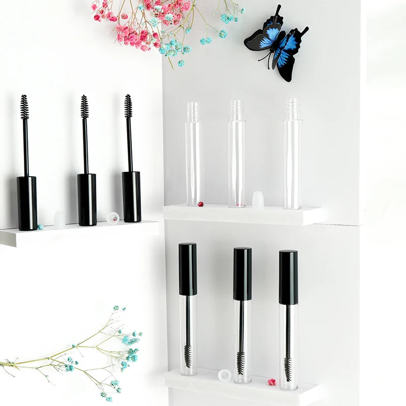 J101 clear Custom Cosmetics Mascara pink Packaging Container Remover 12ml Tubes Organic Purple Mascara Packaging