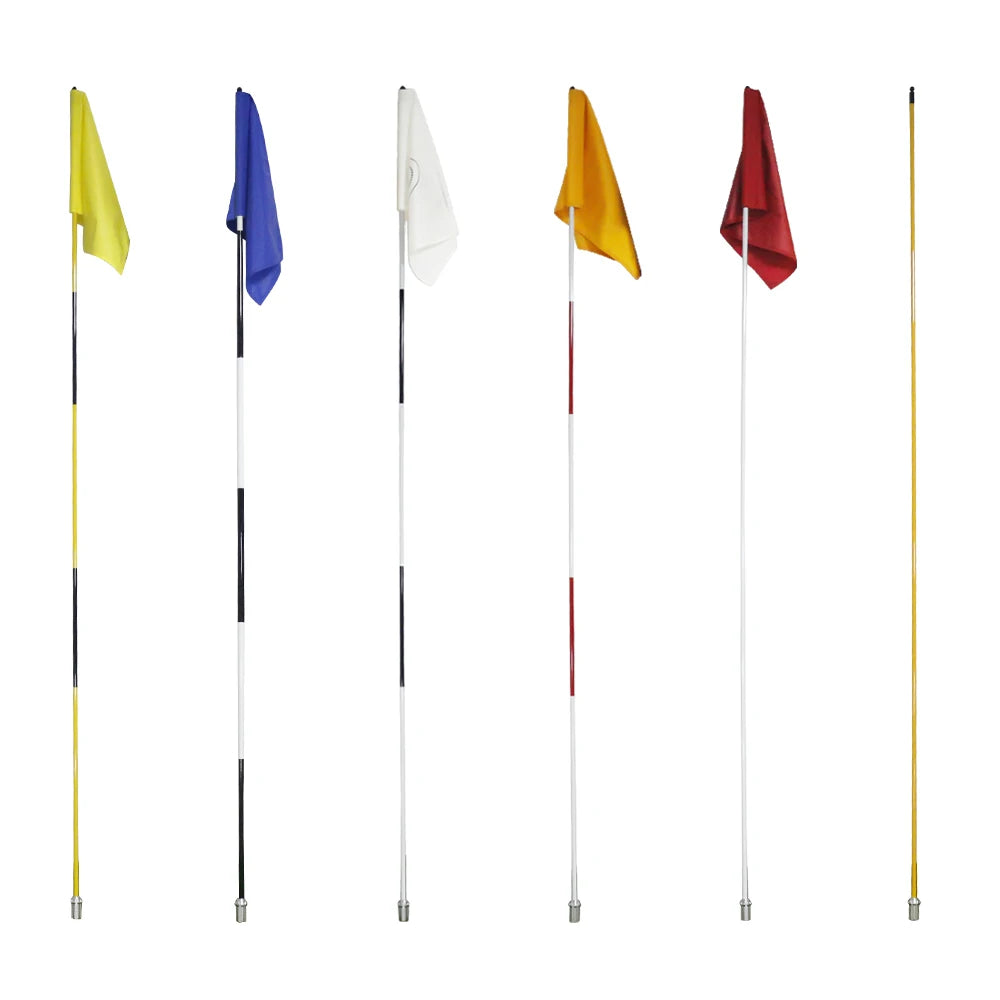 Konday Hot Sell Fiberglass/Plastic Golf Flagstick Hole Cup for Putting Green Practice with 81cm Height