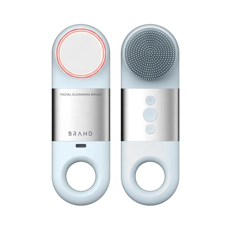 Sonic Electric Face Cleanser Waterproof Silicone Skin Wash Machine Charger Electric Brush Exfoliating Massaging Body Head