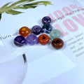 Natural Abacus Shape Big Hole Gemstone Loose Beads for DIY Jewelry Making DIY Necklace Bracelet