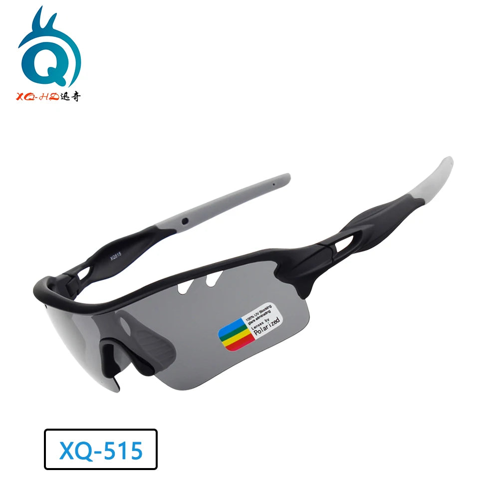 UKOLY Brand Outdoor Polarized Running Cycling Biker Sunglasses Ce UV400 Glasses Sports Eyewear Cricket Sunglasses for Man
