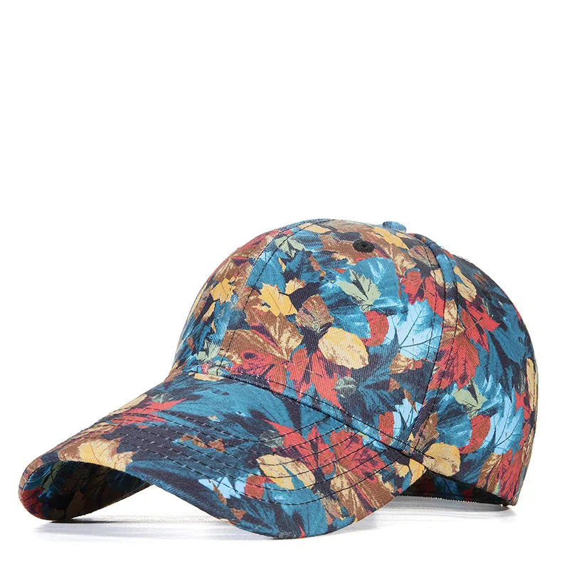 Wholesale Customized Fashion Heat Transfer Printing 6 Panel Polyester Baseball Hats