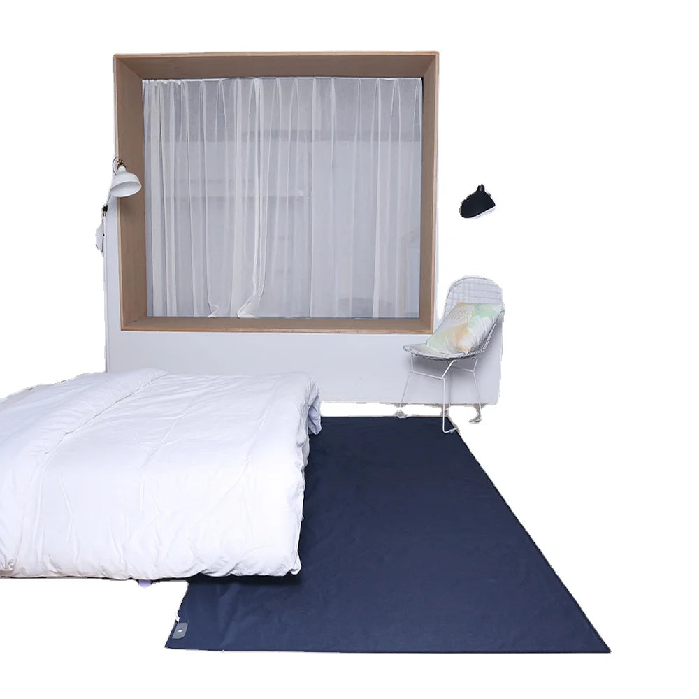 Urgarding Stainless-Steel Conductive Shielding EMF Protection Floor Mat Grounding Blanket for Bed MegaBDM