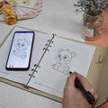 New Smart Sync Handwriting Set Stylus Pen Achieve Writing Sync With Writing Board/Notebook/A5 Paper for Office/School/Home/Gift