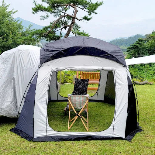 210d Oxford Waterproof Durable Outdoor Awning Shade Car Rear Tent Camping Van Car House Suv Tailgate Tent