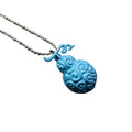 Anime Accessories Alloy Pendant Necklace Cartoon Luo Ace Luffy Devil Fruit Necklace