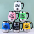 Automatic Blender Coffee Cups Stainless Steel Magnetic Mug Coffee Milk Smart Mixer Portable Auto Self Stirring Coffee Mug Cup