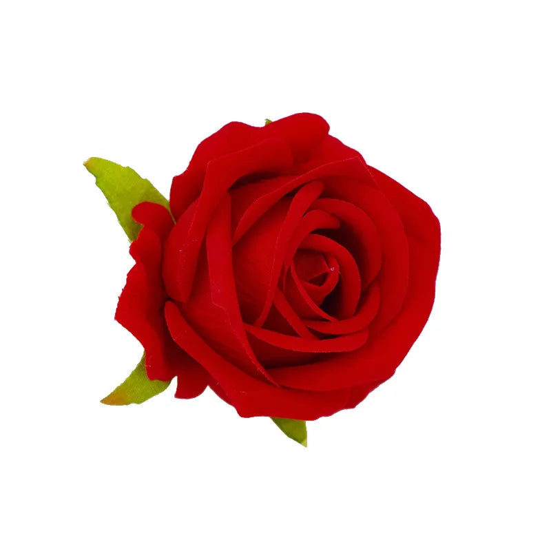 Hot Sale 7 cm Artificial Roses Head for Wedding and Valentin's Day