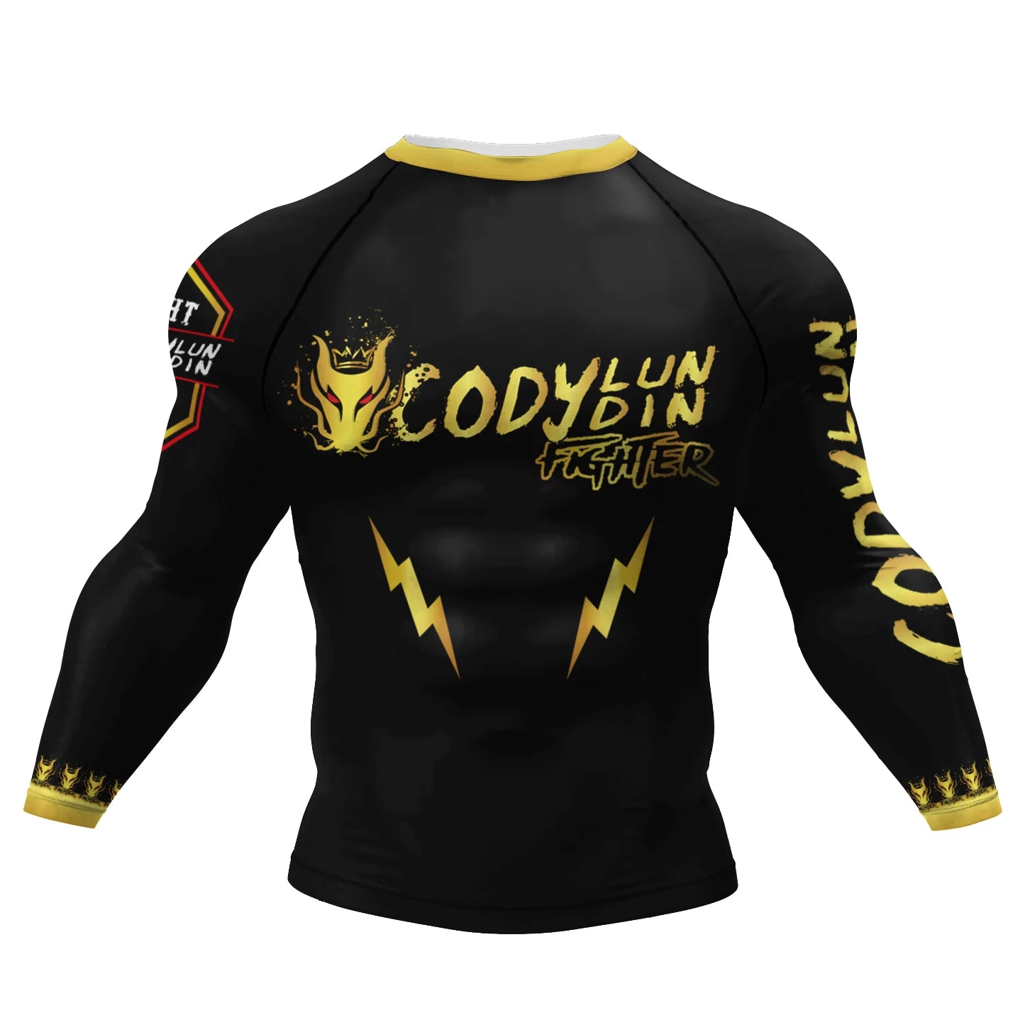Anime Compression Gym Wear Shirts Comfortable Athletic Workout Exercise Rash Guard Front Sublimation Printed Spandex Chinese
