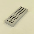 36 Holes Watch Riveting Stakeholder Quality Steel Punch Block Punching Plate Watch Strap Fixing Watch Repair Tool for Watchmaker