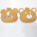 Corsica Souvenir Metal Hasp Frame Wireless Headset Earphone Coin Purse Silicone