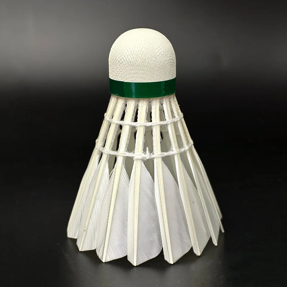 DunRun DR-09 Cigu Duck Feather Shuttlecock Badminton Tough Stem High Durability for Club Match and Professional Training